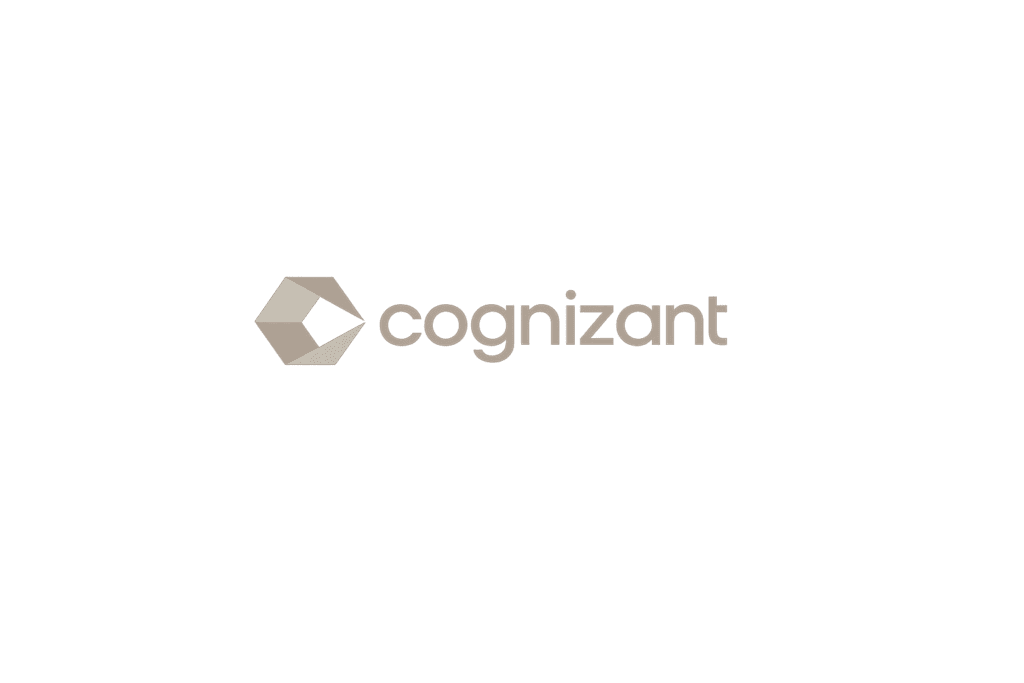 Cognizant logo with geometric design.